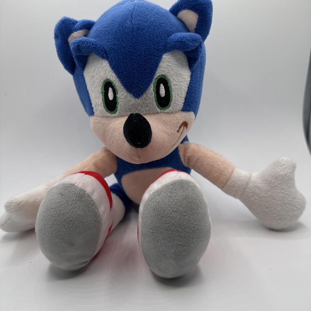 Sonic The Hedgehog‎ Plushie 7 Inch Retro Plush - No Tag